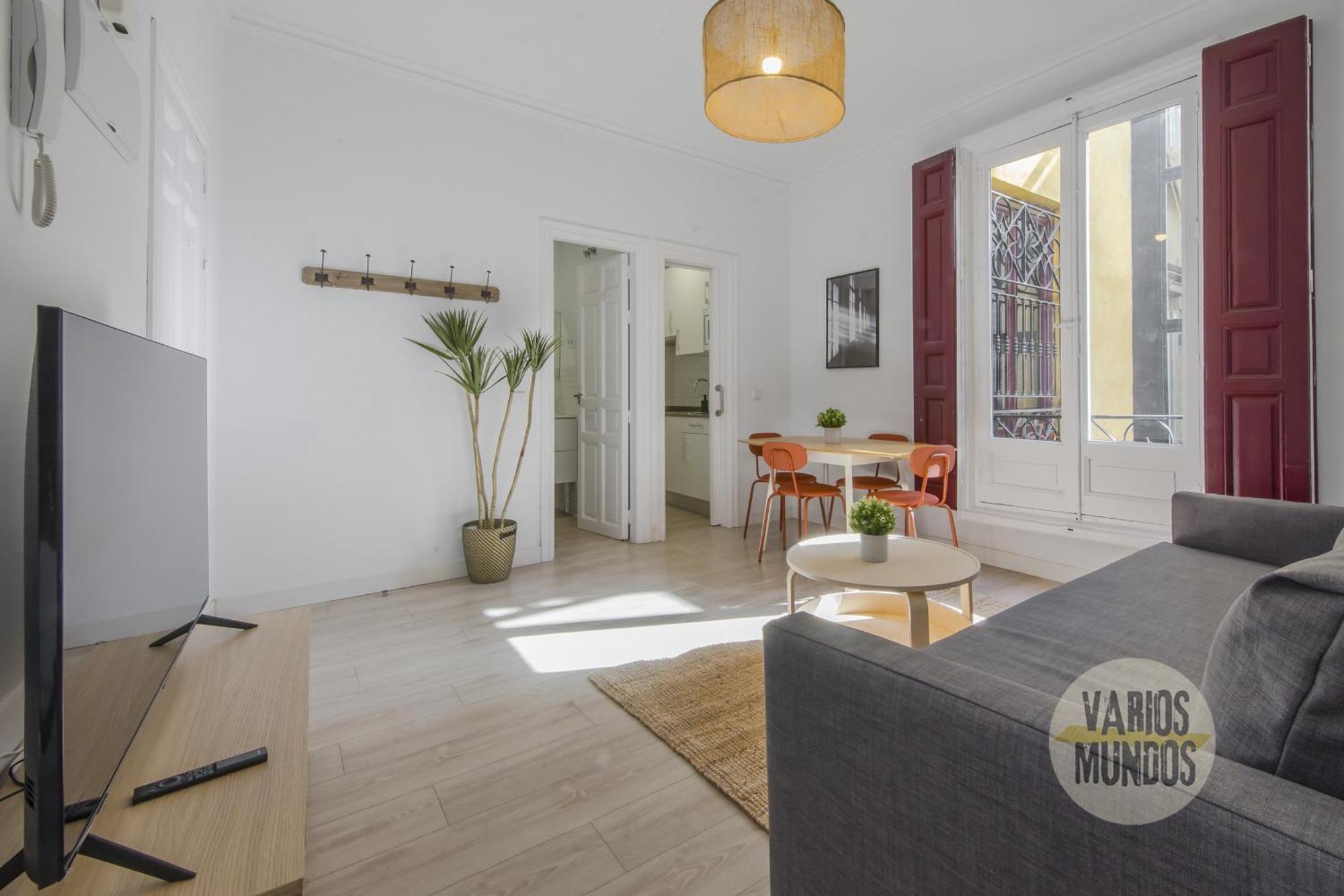 Elegant Apt Para 4Pax En Las Letras-Cortes マドリード エクステリア 写真